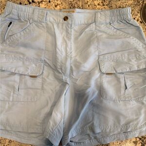 L.L. Bean Light Blue Woman’s Cargo Shorts